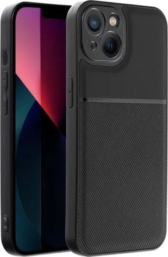 Këllëf telefoni Forcell NOBLE për Samsung Galaxy A12, material TPU, i zi