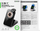 Karikues wireless 3 në 1 DUZZONA W17, 15W MagSafe, palosës, i zi