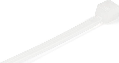 Lidhëse kabllosh StarTech 4", najlon, paketim 100 copë, të bardha