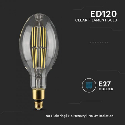 Llampë LED V-TAC Evolution VT-2324, 24W, E27, 4000K e bardhë neutrale