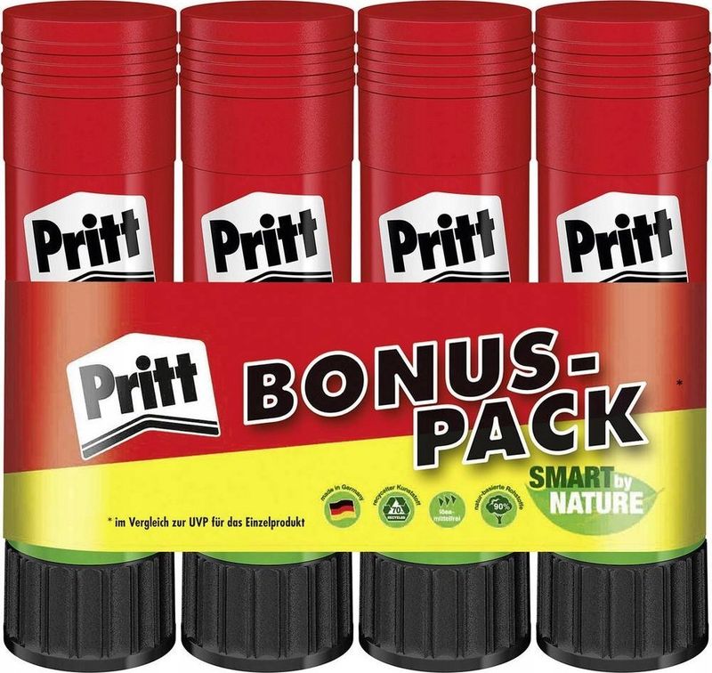 Ngjitës stik Pritt PK6MP, 22g, set 4 copë, natyral