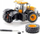 Maket traktor Wiking JCB Fastrac 8330, shkalla 1:32, model për koleksion, portokalli me të zezë
