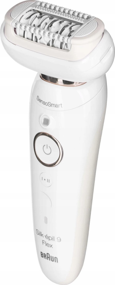 Epilator Braun Silk-épil 9 Flex SES 9003 3D, pa kabllo, i bardhë