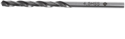Spiralë shpimi Forte Tools HSS, 4.5 mm, 8 cm, metal