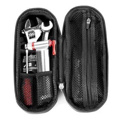 Çantë veglash për biçikletë Rockbros Tool Capsule, 0.65L, për vendin e shishes, e zezë