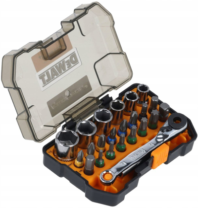 Set i veglave DeWalt McLaren DT70906-QZ, 24 pjesë, me çelës me zhugë