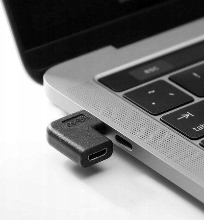Adapter USB C PremiumCord, kënd 90°, 40 Gb/s, 100 W