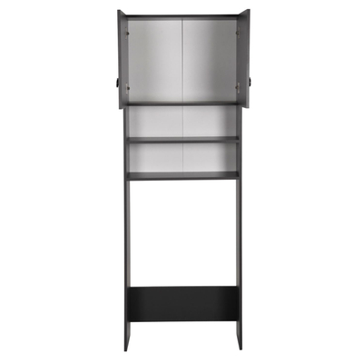 Mobilie për rrobalarëse Terry melamine 64×29×181 cm (HM9122.13), gri