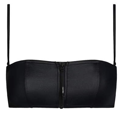 Korset për femra Calvin Klein BANDEAU, i zi