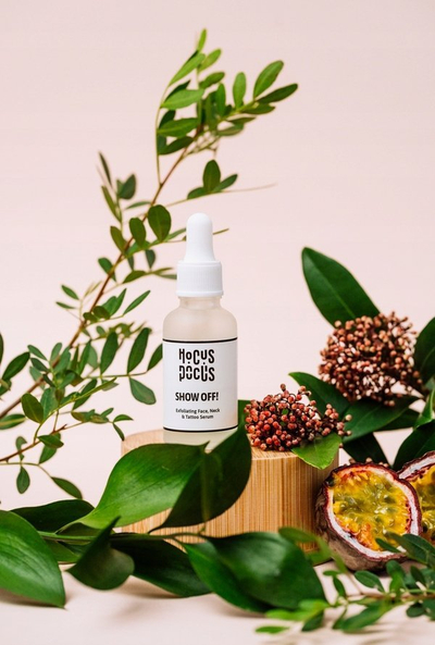 Serum për eksfolim fytyre dhe tatuazhesh Hocus Pocus Show Off, 5% Azeloglycine, 30ml