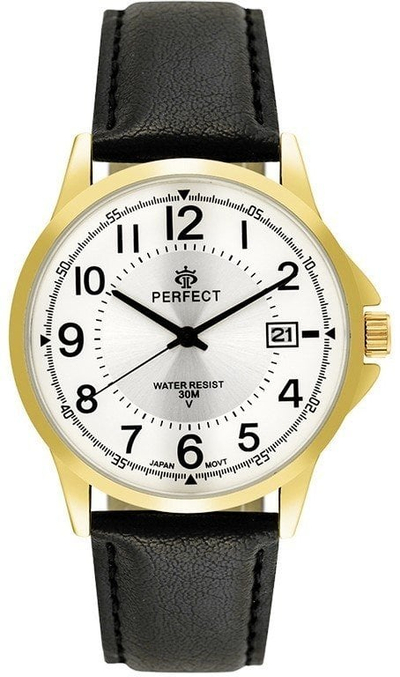 Часовник за на рака Perfect Day PERFECT C710T-09, кварц, водоотпорен 30 m, сребрен