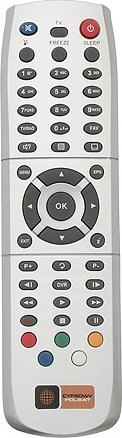 Telekomandë Blow 2738 për Polsat 747 DVR, origjinale, e bardhë