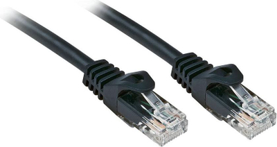 Kabllo rrjeti Lindy 48196, 7.5 m, Cat 6 U/UTP CCA, e zezë
