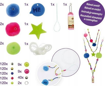 Set kreativ për varëse MFP, DIY për kalamaj, 170x220x40mm, lejla