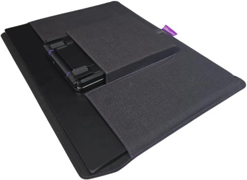 Çantë mbrojtëse Espresso Displays 900-00050, për monitor portabël, me mbyllje magnetike, gri e errët