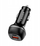 Karikues makinë VEGER Power, 51W, PD 30W, QC 18W, USB C dhe USB A, i zi