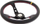 Timon sportiv MTuning Steering Wheel Pro 350mm, offset 80mm, karbon, i verdhë