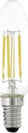 Llambë LED EGLO 110182, 4.5W, E14 2700K, transparente