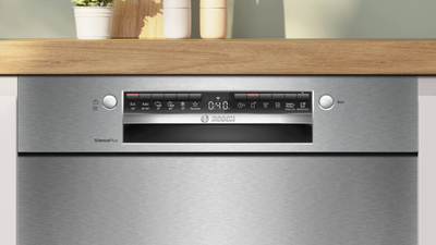 Lavastovilje e integrueshme Bosch Series 4 SMU4EAS28E, 13 sete, e bardhë