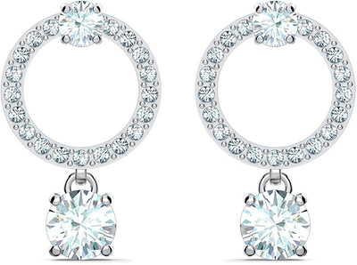 Vathë për femra Swarovski Attract 5563278, transparent