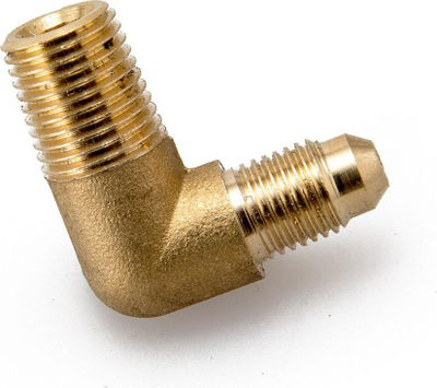 Adapter bronzi 1/4" NPT në AN4, 90°, këndor