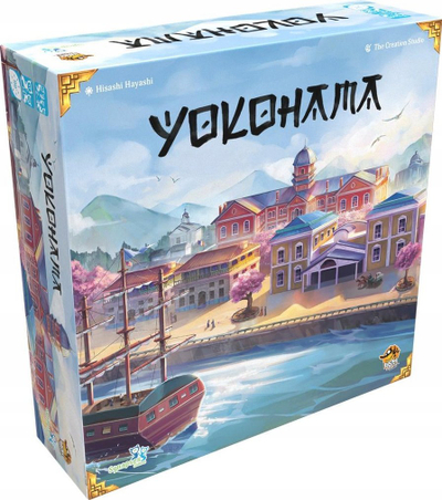 Lojë tavoline strategjie Yokohama, për 2‑4 lojtarë, në shqip, shumëngjyrëshe