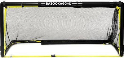Portë futbolli BazookaGoal 200×75 EXT, teleskopike, e palosshme, e zezë