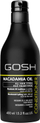 Balsam flokësh GOSH me vaj makadamie, 450 ml, për çdo lloj flokësh, i zi