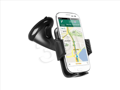 Држач за телефон за автомобил SBS Mobile Clamp Car Mount TE0UCH1AW, универзален до 5\", црн