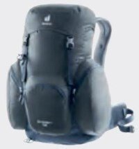 Çantë shpine turistike Deuter Groden 32, 32L, me mbulesë shiu, grafit ink