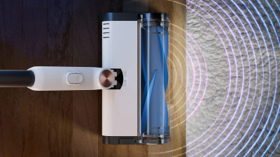 Fshesë me korrent Shark BU1120DE, pa kabllo, me FloorDetect dhe Powerfins Plus, gri