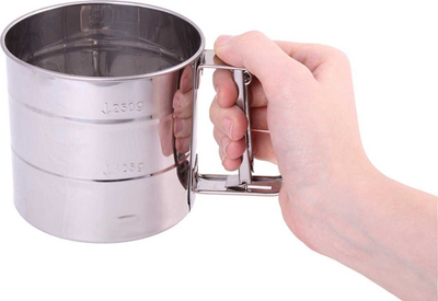 Sitë mielli Blaumann, çelik inox, 10 cm, e argjendtë