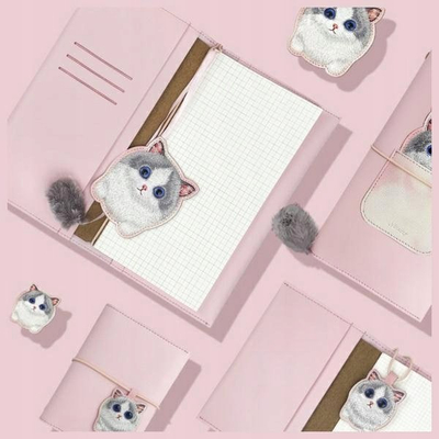 Set fletore me stilolaps ILike Nimmy 2n1 Big Eyed Pet 2.0 Cat, rozë