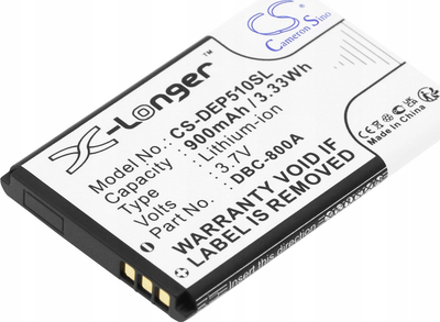 Bateri telefoni DORO PhoneEasy 500 506, 900mAh, e zezë
