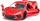 Maket makine Siku Chevrolet Corvette Stingray, shkallë 1:50, die cast, i kuq