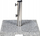 Bazë çadre dielli Beliani Ceggia, granit 25kg, katrore, gri