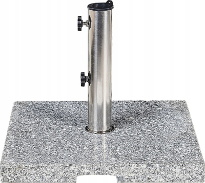 Bazë çadre dielli Beliani Ceggia, granit 25kg, katrore, gri