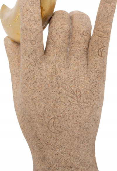 Декоративна фигура Atmosphera SAMINA, 21 cm, бела