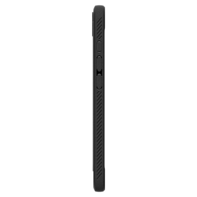 Këllëf telefoni Spigen Rugged Armor MagSafe për iPhone 16e, TPU, i zi mat