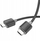 Kabllo HDMI Hoco US08 HDTV 2.0, 1m, 4K 60Hz, e zezë