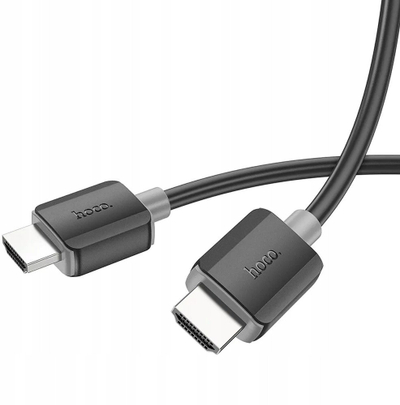 Kabllo HDMI Hoco US08 HDTV 2.0, 1m, 4K 60Hz, e zezë