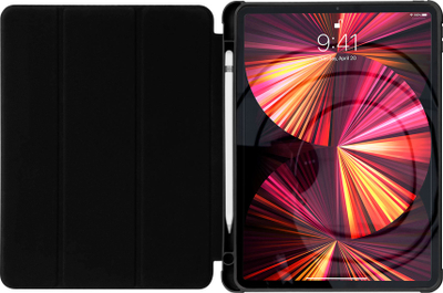 Mbrojtëse tablet për iPad mini 2021, me qëndrim, smart cover, e zezë