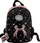 Çantë shpine Beniamin Small Backpack Nice&amp;pretty, për kalamaj, e zezë me rozë