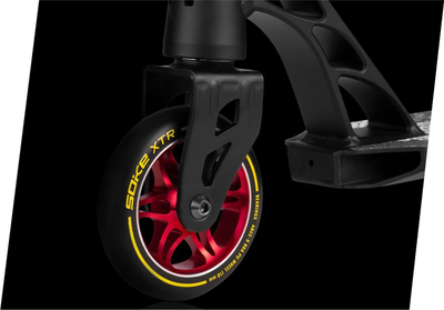 Trotinet freestyle Soke XTR, rrota metal, fren mrapa, i zi me t'verdh