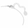 Byzylyk për femra Swarovski 5645375, 16.5cm, i argjendtë