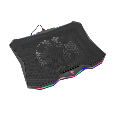 Ftohës Gaming  White Shark GCP-03 Glacier,Rainbow LED,USB HUB, i zi