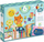 Set kreativ për kalamaj Djeco Cat & Friends, 6 aktivitete, nga 18 muajsh, shumëngjyrësh