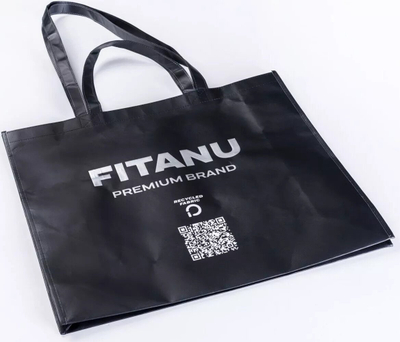 Çantë pazarit FITANU Shopping Bag, 55x48 cm, polipropilen, shumëngjyrëshe