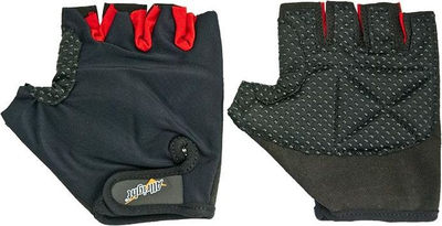 Doreza sportive Allright Lycra, XXL, gjysmë gishti, të zeza