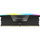 RAM Corsair Vengeance RGB, 16GB DDR5, 5200MHz, e zezë